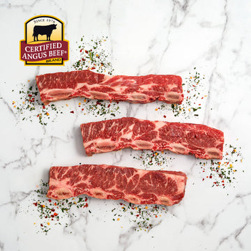 Asado de Tira de Res con Hueso Certified Angus Beef